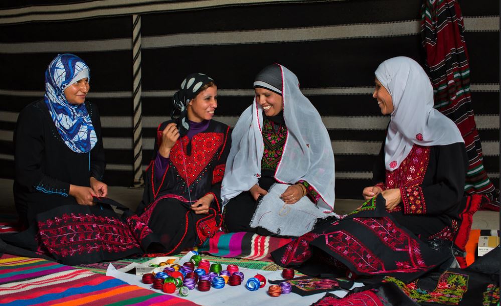 Bedouin women in the Negev _ Credit Dafna Tal for the Israeli Ministry of Tourism