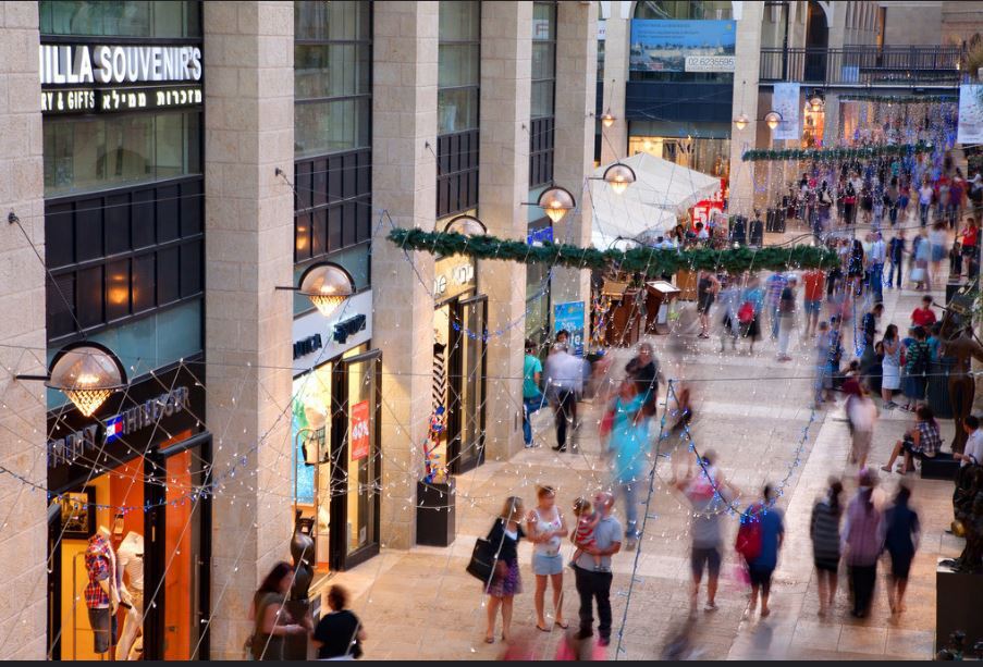 Jerusalem - Mamilla BLVD, Credit Noam Chen for the Israeli Ministry of Tourism