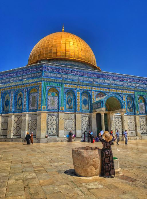 Jerusalem, Plaza of the Dome of the Rock _ Credit Rami Cohen