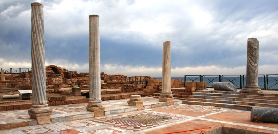 Caesarea Roman Remains - bath house