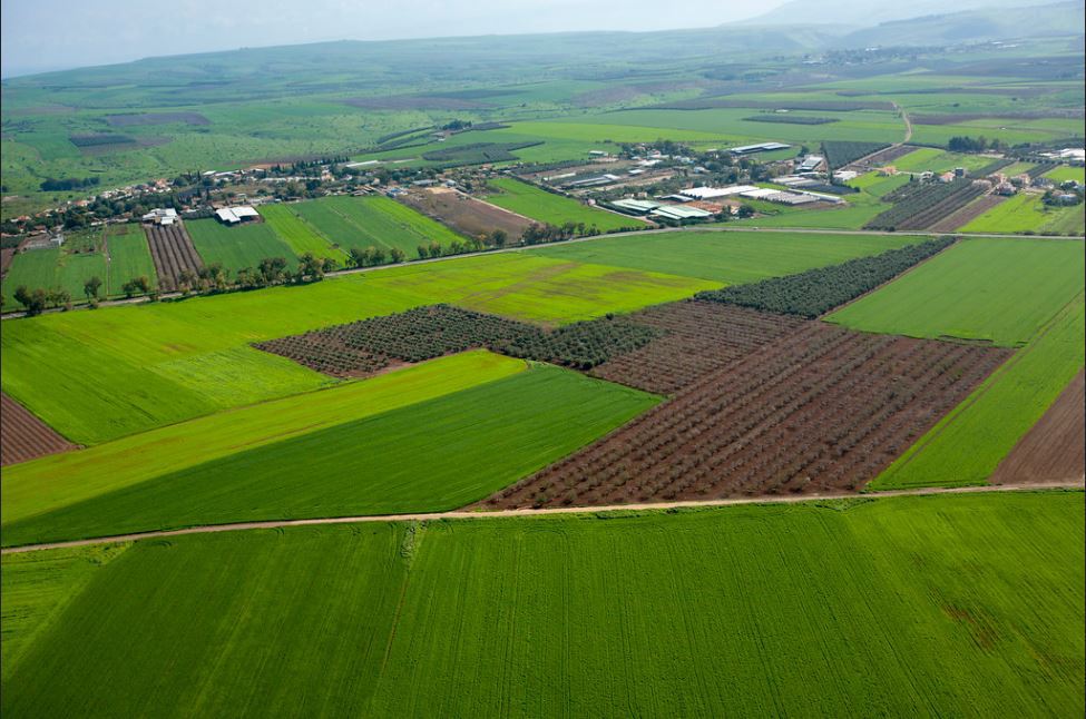 Green Galilee, aerial view_ Credit Itamar Grinberg for the Israeli Ministry of Tourism