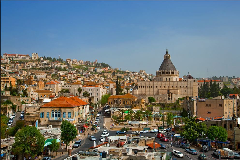 Nazareth, Galilee_ view of the Basilica of Annunciation_Credit Dafna Tal for the Israeli Ministry of Tourism