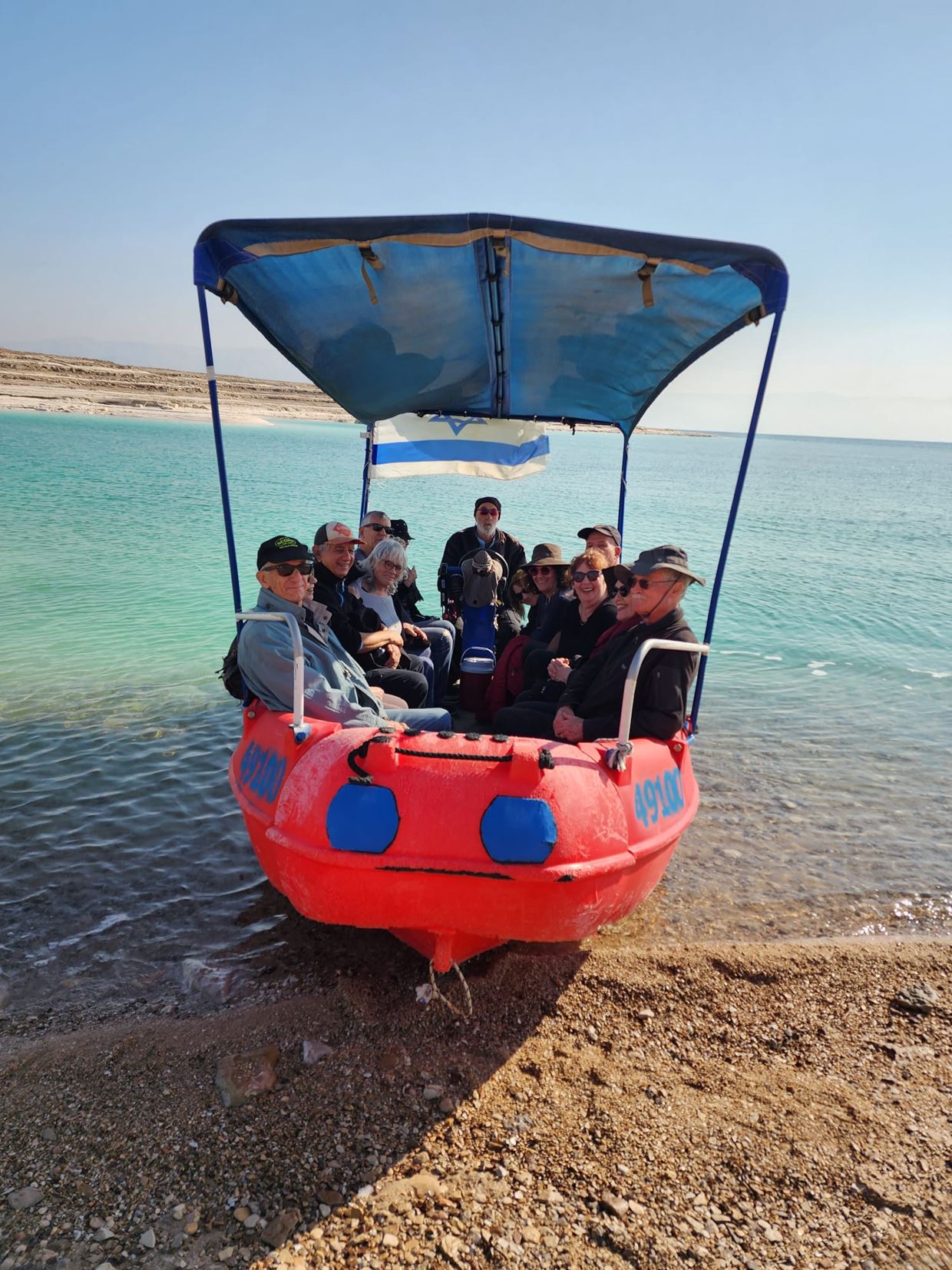 Click to open large image Dead Sea - boat ride _ Credit Lital Ganini