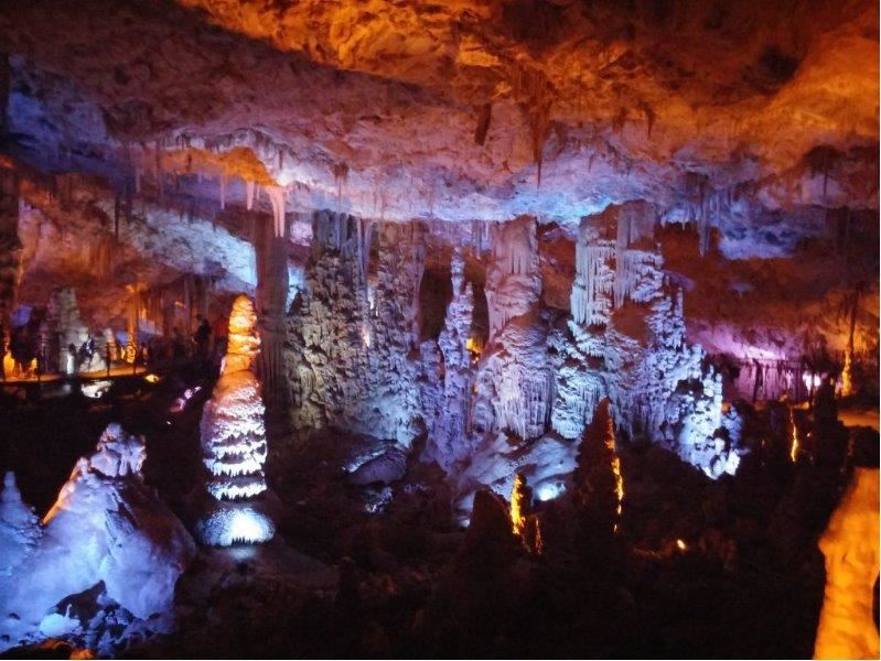 Click to open large image Stalactite and Stalagmite Cave _ Credit Israel Nature and Parks Authority